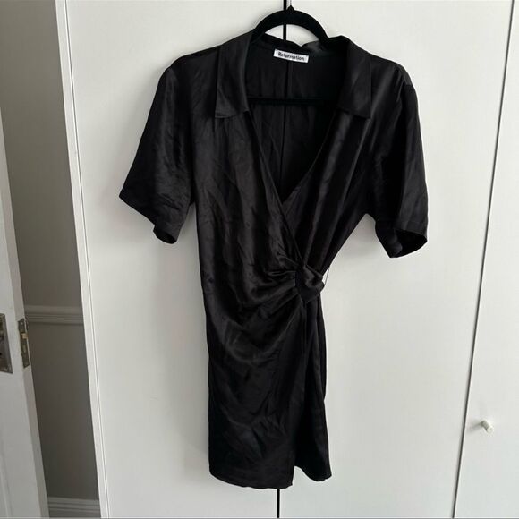 Reformation Luxe Silk Dress - Picture 2 of 6